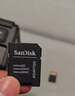 闪迪（SanDisk）128GB TF(MicroSD)内存卡 4K极速金卡A2 V30 U3行车记录仪 运动相机无人机 监控存储卡 读190MB/s 实拍图