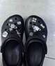crocs檀健次推荐款经典泡芙洞洞鞋|207521 黑色-001 39(240mm) 实拍图