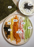 方家铺子中华老字号 寿司海苔片56g(20片)寿司料理食材 紫菜卷包饭 送竹帘 实拍图