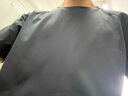 京东京造【10A抗菌】t恤男短袖男士t恤男女同款衣服白小T苏超定制 黑色L 实拍图