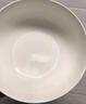 陶相惠陶瓷面碗家用釉下彩7英寸泡面碗汤碗纯白拉面碗4个装大号骨瓷面碗 实拍图