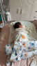 贝瑞加（Babyprints）新生儿连体衣2件婴儿纯棉衣服初生宝宝内衣长袖薄款爬服 白黄52 实拍图