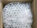 得力（deli）GB101 财务装订机专用透明装订铆管 适用自动机型 Φ5.8mm*300mm 100支/盒装 实拍图