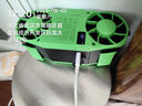 舒查挂腰电风扇随身大容量工地户外工作焊工超长续航制冷超大风力便携带夹腰间腰带腰挂式充电小型空调 绿GY42升级数显款【30000毫安】 实拍图
