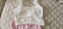 浪莎女童内衣发育期小学生第一阶段纯棉7~8~12岁女孩大儿童宽带小背心 白色+粉色 【双层棉·发育初期】 均码 (S) (适合40-60斤) 实拍图