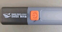 微笑鲨 手电筒小型强光充电迷你便携式户外超亮远射家用led多功能挂灯 变焦【侧灯泛光 】挂钩 实拍图