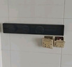 霍尼韦尔（Honeywell）A8轨道插座明装 可移动墙壁插座免打孔壁挂式 滑动轨道排插黑50cm 实拍图