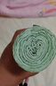 美丽雅抽绳垃圾袋45*50cm100只加厚1.2丝免撕艾草味厨房家用驱蚊垃圾袋 实拍图