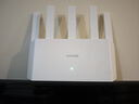 Tenda腾达路由器【千兆WiFi6+穿墙王】无线AX3000信号增强家用放大器Mesh国家补贴金榜一名云霄白立式 实拍图