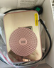 索爱（soaiy） S350UHF无线小蜜蜂扩音器教师专用蓝牙音箱音响防啸叫TF卡U盘喇叭麦克风导游闹钟户外便携式 金 实拍图