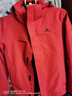 拓路者林更新同款朱雀冲锋衣男三合一抓绒硬壳户外防风保暖外套登山服 朱雀红 抓绒两件套 M 实拍图