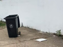 舒蔻(Supercloud) 240L户外大垃圾桶大号带盖户外环卫商用工业酒店厨房垃圾分类加厚大容量塑料室外物业 黑色 实拍图