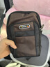 途尊新款户外腰包男士穿皮带多功能包防水运动包斜挎手机包横竖款挂包 黑色【竖款】挎包/6.5寸 实拍图