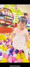 G.DUCKKIDS小黄鸭童装女童连衣裙夏季洋气儿童短袖小裙子女宝宝夏天碎花裙 粉红色 80 (建议8-10公斤 12-24个月)cm 实拍图