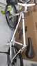 ICOLOUR死飞自行车男实心胎活飞双碟刹轻便公路赛网红成年学生成人女单车 40刀碟刹白黑色 24寸【适合155-170cm】 实拍图