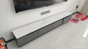欧来比岩板电视柜茶几组合套装现代简约家用电视柜小户型家用电视机地柜 灰色+白色岩板【加厚进口岩板】 2米四抽电视柜 实拍图