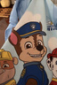 汪汪队立大功（PAW PATROL）儿童罩衣防水画画衣围裙吃饭围兜无袖幼儿园反穿衣A1173蓝色 S 实拍图