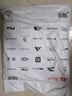 啄木鸟（TUCANO）短袖t恤男纯棉商务休闲经典翻领polo刺绣打底衫上衣男装 花灰 2XL 实拍图