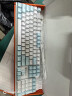 机械革命（MECHREVO）机械革命 耀·K330机械键盘 有线键盘 游戏键盘 104键混彩背光键盘 全键无冲 电脑键盘 蓝白色 茶轴 实拍图