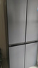 海尔（Haier）「山茶花-曜夜」501L全空间保鲜594mm超薄零嵌十字门家用冰箱一级能效BCD-501WGHTD1BXTU1国家补贴 实拍图