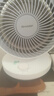 夏普 （SHARP）电风扇空气循环扇家用台扇低噪电风扇摇头涡轮对流大风力办公室宿舍桌面风扇节能小风扇 【机械款】抗菌扇叶+风大音轻+香薰驱蚊 实拍图