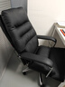 顾全老板椅家用办公椅久坐通风电脑椅人体工学可躺电竞椅C533T金黑 实拍图