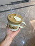 乐扣乐扣牛奶杯儿童水杯不锈钢宝宝吸管杯家用喝水杯子防摔直饮杯 实拍图