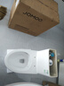 九牧（JOMOO）马桶 家用虹吸式马桶大冲力节水坐便器 防臭瞬冲 易洁抗菌马桶 升级无棱-双旋暴风冲11396-305坑 实拍图
