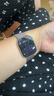 Apple/苹果 Watch Series 10 智能手表GPS款42毫米玫瑰金色铝金属表壳淡桃粉色运动型表带M/L MX1V3CH/B 实拍图