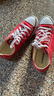 匡威（Converse）官方 All Star男女帆布低帮休闲运动鞋海军蓝102329 101007/红色 41.5 实拍图