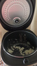 美的（Midea）电饭煲电饭锅4-5人家用5升大容量 炫彩大屏金属机身大火力煮饭锅智能预约微压MB-RE517 实拍图