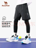 骆驼儿童运动健身长裤假两件高弹速干裤子冰感男童 实拍图