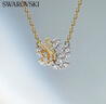 施华洛世奇（SWAROVSKI）SWAN白金双色爱心抱抱鹅女士项链女送女朋友生日礼物女5714934 实拍图