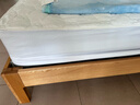 水星家纺大豆床护垫A类抗菌防螨薄床垫可折叠水洗床笠 1.5米床 白 实拍图
