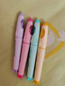点石火箭时空舱荧光笔大容量笔记标记套装划手账记号笔高颜值小学生学习专用4支装DS-8155【幻梦系】 实拍图