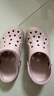 卡骆驰crocs洞洞鞋贝雅男鞋女鞋轻便耐磨一脚蹬拖鞋休闲鞋|10126 矿石粉-6TY 36 /37(220mm) 实拍图