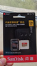 闪迪（SanDisk）128GB TF(MicroSD)内存卡 4K极速金卡A2 V30 U3行车记录仪 运动相机无人机 监控存储卡 读190MB/s 实拍图