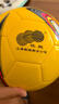 火车头足球精品款足球中小学生足球儿童足球训练比赛专用 防滑耐磨厂家发货 599黄色 实拍图