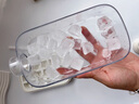 京东京造 冰壶 COOL爽冰壶制冰模具制冰盒配吸管绑带（白色）800ml 实拍图
