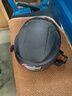 Andes HELMET3c认证电动摩托车头盔男四季女士夏季头盔安全帽四季通用夏天半盔 哑黑黑茶短【升级3C款】 均码 实拍图