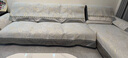 百熙尼真皮沙发垫2025新款四季通用防滑坐垫套罩盖布巾轻奢高级感 叶徳琳烟灰色(升级不起球） 90*240cm 实拍图