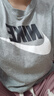 耐克(NIKE)男短袖T恤 纯棉 运动休闲 经典简约AR5005-063调暗灰L 实拍图