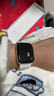 Apple/苹果 Watch Series 10 智能手表GPS款42毫米玫瑰金色铝金属表壳淡桃粉色运动型表带M/L MX1V3CH/B 实拍图