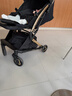 U'BESTUbest婴儿推车可坐可上飞机伞车避震折叠躺冬夏0-3岁高景观 25款3C版幻夜黑旗舰(可坐可平躺) 升级版 3C认证 欧盟标准 实拍图