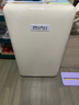 小吉(MINIJ)复古母婴母乳小冰箱单门冰箱小型家用宿舍客厅冰箱升级风冷无霜节能低噪 力荐|100L|奶酪白|无霜精准控温|BD100M 实拍图