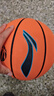 李宁（LI-NING）CBA联赛比赛用球 吸湿版 成人7号篮球 橙黄色  ABQJ122-1 实拍图