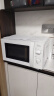 美的（Midea）快捷微波炉 家用小型 360°转盘加热 旋钮操控 易洁内胆（M1-L213B） 实拍图
