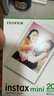 富士instax拍立得摄影相纸mini白边配件适用于mini7+/11/40/90/evo/mini12/mini41 20张白边相纸+相册随机+相框随机 实拍图