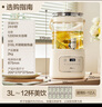 小熊（Bear）养生壶 养生桶花茶桶 水龙头烧水壶煮茶器煮茶壶 玻璃花茶壶电热水壶 3L大容量ZDH-F30F1 实拍图