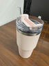 STANLEY网红吸管杯水杯保温杯大容量办公车载不锈钢杯子591ML-晶粉色 实拍图